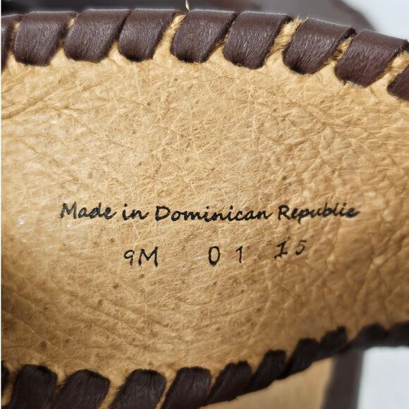 JACK ROGERS VANESSA JUTE WOMEN'S EXPRESSO BROWN LEATHER WEDGE SANDALS SIZE 9M - Picture 5 of 13